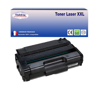 Toner compatible ricoh aficio sp300dn (406956) -1 500 pages - t3azur