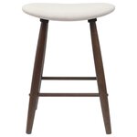 vidaXL Chaises de salle à manger 2 Pièces Marron Clair 46 x 37 x 63 cm