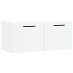 vidaXL Armoire murale blanc 80x36 5x35 cm bois d'ingénierie