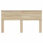 vidaXL Tête de lit Chêne Sonoma 160 cm Bois d'ingénierie