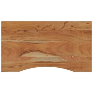 vidaXL Dessus de bureau 90x50x2 5cm rectangulaire bois massif d'acacia