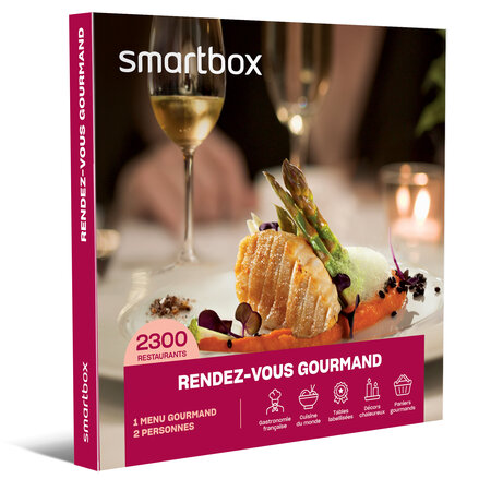 SMARTBOX - Coffret Cadeau Rendez-vous gourmand -  Gastronomie