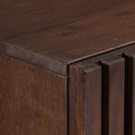 vidaXL Buffet marron 60x34x75 cm bois massif de manguier