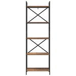 vidaXL Étagère Bois Ancien 56 x 34 x 171 cm Bois d'ingénierie