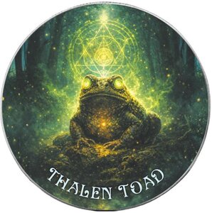 Monnaie THALEN TOAD Forest Totems IV 1 Oz Argent 1$ USA 2026