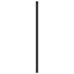 vidaXL Tête de lit chêne fumé 190 cm bois d'ingénierie et acier