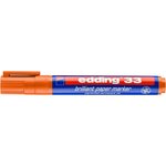 Marqueur papier encre brillante 33 Orange 1-5 mm EDDING
