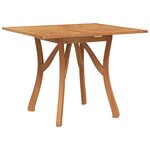 vidaXL Ensemble à manger de jardin 5 Pièces Bois d'acacia solide