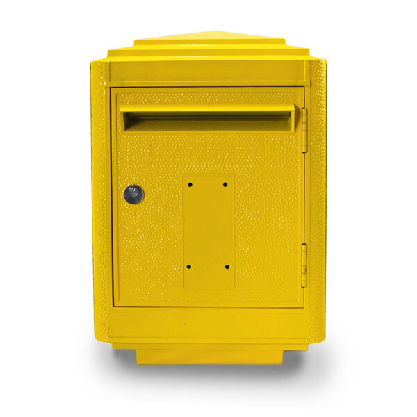 Boite aux lettres 1950 jaune