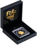 Monnaie FOUR LEAF CLOVER 1/1000 Oz Medaille Or (PRÉCOMMANDE)