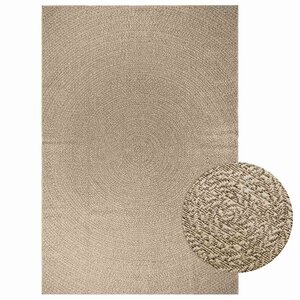 vidaXL Tapis ZIZUR beige 200x290 cm aspect de jute intérieur extérieur