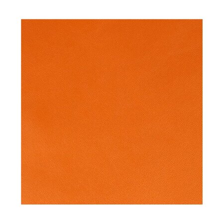 Feuille Orange Simili Cuir - 30X30X0.7 Cm.