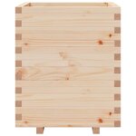 vidaXL Jardinière 60x60x72 5 cm bois de pin massif