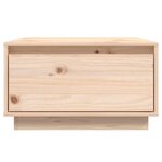 vidaXL Table basse 55x56x32 cm Bois massif de pin