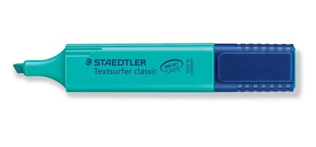 Surligneur 'textsurfer classic' pointe biseautée 1-5 mm turquoise staedtler