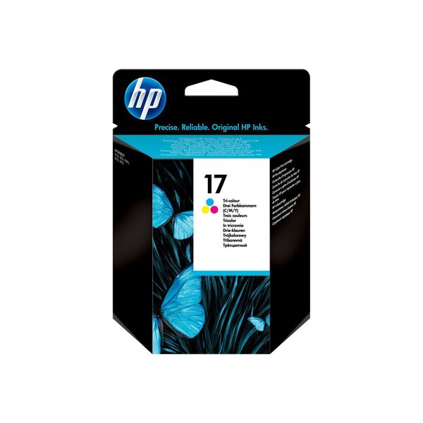 Hp 17 cartouche d'encre trois couleurs authentique pour hp deskjet 816c/825c/840 (c6625a)