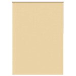 vidaXL Store enrouleur occultant 140 x 230 cm beige