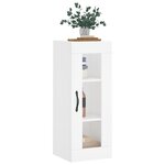 vidaXL Armoire murale blanc 34 5x34x90 cm
