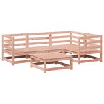 vidaXL Salon de jardin 5 Pièces bois massif sapin de douglas