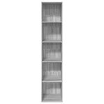 vidaXL Bibliothèque sonoma gris 40x30x189 cm bois d'ingénierie