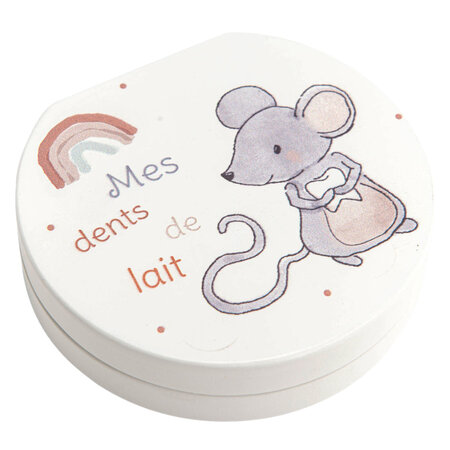 Boîte à dents de lait Petite souris