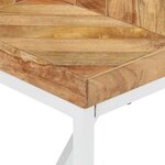 vidaXL Table à manger 180x90x76 cm Bois massif d'acacia et de manguier
