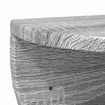 vidaXL Étagère Murale Montage mural 2 Pièces Gris Sonoma 38 x 19 x 19 cm