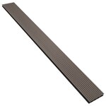 vidaXL Panneaux de terrasse creux WPC 10 m² 4 m Marron foncé