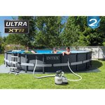 Intex Ensemble de piscine ronde Ultra XTR Frame 610x122 cm