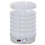 vidaXL Déshydrateur alimentaire rond 250 W 6 plateaux