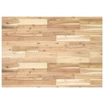 vidaXL Dessus de table rectangulaire 120x70x2 cm bois massif d'acacia