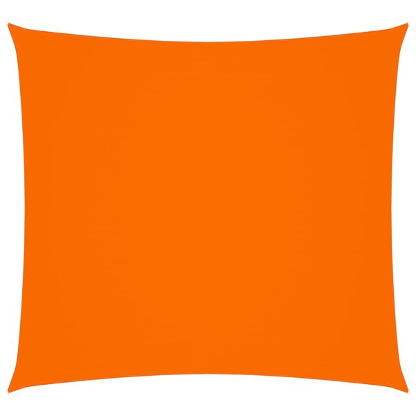 vidaXL Voile de parasol tissu oxford carré 4x4 m orange