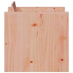 vidaXL Canapé de jardin 79x60x62 cm bois massif douglas