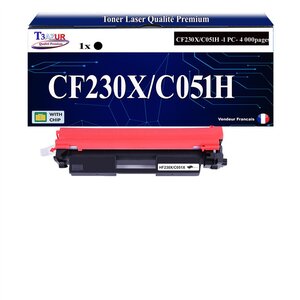 T3AZUR -Toner compatible avec Canon 051H (2169C002) pour Canon i-Sensys LBP162dw  MF264dw  MF267dw  MF269dw  LBP160