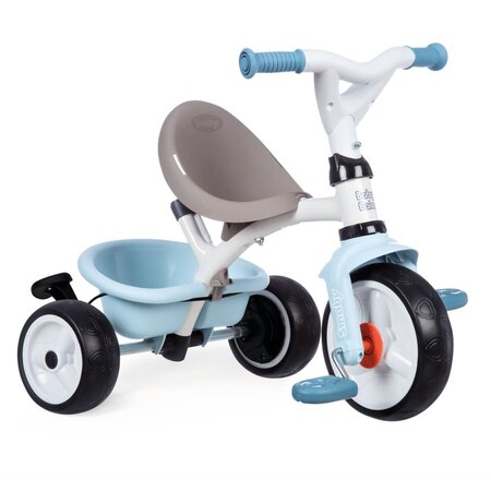 Smoby Tricycle pour b b 3 en 1 Baby Balade Plus Bleu La Poste