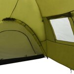 vidaXL Tente igloo de camping 650x240x190 cm 8 personnes Vert