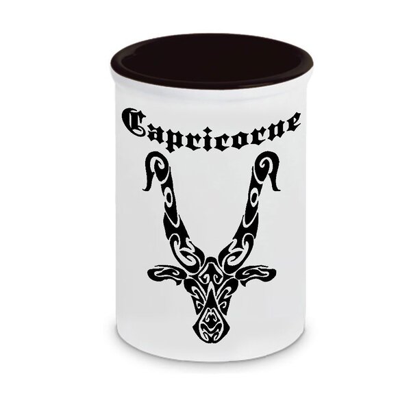 Pot à stylos en céramique  capricorne cbkreation