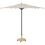 vidaXL Pied de parasol Bois Clair 48 x 48 x 32 cm