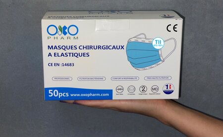 Lot de 500 Masques Enfant de Type II