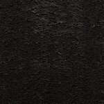 vidaXL Tapis HUARTE à poils courts doux et lavable noir Ø 100 cm