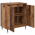 vidaXL Buffet Bois Ancien 60 x 35 x 70 cm Bois d'ingénierie