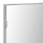 vidaXL Miroir de salle de bain Gris Sonoma Clair 80 x 8 5 x 37 cm