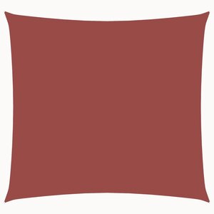 vidaXL Voile de parasol tissu oxford carré 4 5x4 5 m terre cuite
