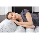 BESTWAY Lit gonflable matelas - 2 places - 203 x 152 x 30 cm - Avec pompe éléctrique intégrée