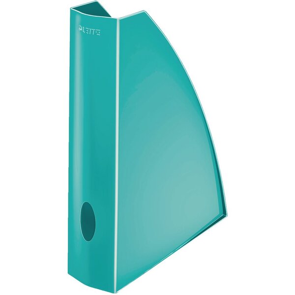 Porte-revues  WOW en polystyrène, 60 mm, bleu glace (paquet 6 unités)