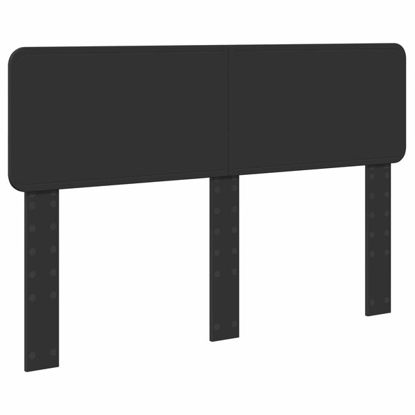 vidaXL Tête de lit Chêne noir 150 cm Bois d'ingénierie