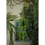 Emerald Plante artificielle suspendue Ceropegia 50 cm en pot