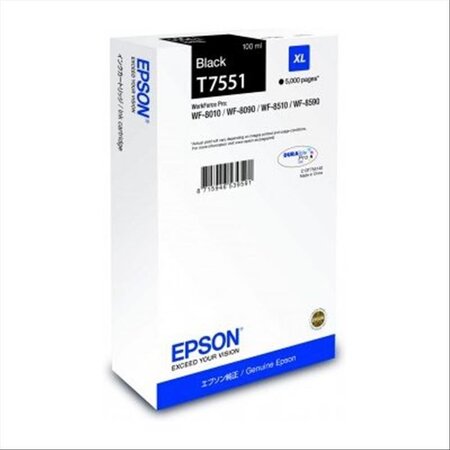 Cartouche d'encre epson t7551 xl (noir)