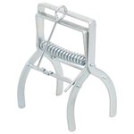 vidaXL Pièges à taupes 4 Pièces Argenté Acier galvanisé