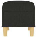 vidaXL Banc Noir 70x35x41 cm Tissu